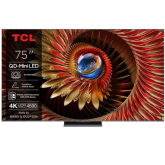 Televizor QD-Mini LED TCL Smart 75Q8C Seria Q8C, 75 inch, Ultra HD 4K, Black