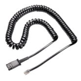 Cablu Telefon fix Poly U10P-S19, RJ45 - QD, Black