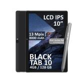 Tableta Blow BlackTab10, MediaTek MT8788 Octa Core, 10 inch, RAM 4GB, 128GB, Wi-Fi, BT, 4G LTE, Black
