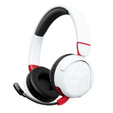 Casti cu microfon HyperX by HP Cloud Mini Wireless, Bluetooth/3.5mm jack, White