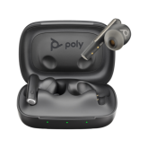 Handsfree Poly by HP Voyager Free 60 UC, Carbon + Adaptor Bluetooth USB-C