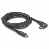 Cablu Delock 80038, USB-C male - USB-C male, 2m, Black