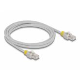 Patch Cord Delock 80119, S/FTP, Cat6a, 2m, White