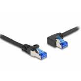 Patch Cord Delock 80220, S/FTP, Cat6a, 3m, Black