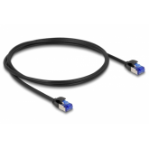 Patch Cord Delock 80227, S/FTP, Cat.6A, 1m, Black