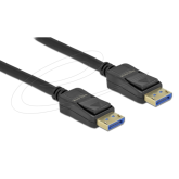 Cablu Delock 80261, DisplayPort male - DisplayPort male, 1 m, Black