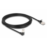 Patch Cord Delock 80307, S/FTP, Cat6a, 3m, Black