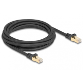 Patch Cord Delock 80319, S/FTP, Cat6a, 3m, Black