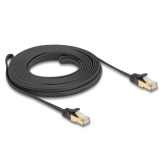 Patch Cord Delock 80329, U/FTP, Cat.6a, 7.5m, Black