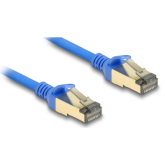 Patch Cord Delock 80333, F/FTP, Cat.8.1, 0.3m, Blue