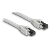 Patch Cord Delock 80561, S/FTP, Cat8.1, 3m, Gray