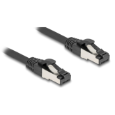 Patch Cord Delock 80571, S/FTP, Cat.8.1, 1m, Black