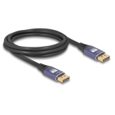 Cablu Delock 80601, DisplayPort male - DisplayPort male, 2m, Black