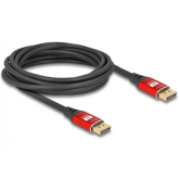 Cablu Delock 80607, DisplayPort male - DisplayPort male, 5m, Black