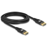Cablu Delock 80622, DisplayPort male - DisplayPort male, 3m, Black