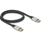 Cablu Delock 80633, DisplayPort male - DisplayPort male, 1m, Silver