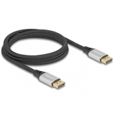 Cablu Delock 80634, DisplayPort male - DisplayPort male, 2m, Silver