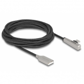 Cablu de date Delock 80766, USB-A male - USB-C male, 1m, Black