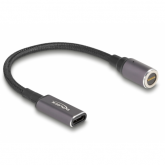 Cablu Delock 80781, USB-C female - 8pin, 0.15m, Black