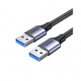 Cablu Ugreen 80790, USB male - USB male, 1m, Black