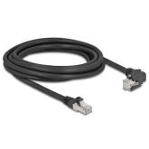 Patch Cord Delock 80923, S/FTP, Cat6, 3m, Black