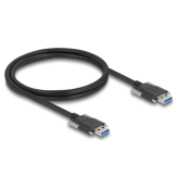 Cablu Delock 80998, USB male - USB male, 1m, Black