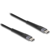 Cablu de date Delock 81125, USB-C male - USB-C male, 2m, Black