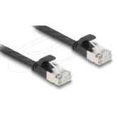 Patch Cord Delock 81161, Cat.6, S/FTP, 3 m, Black