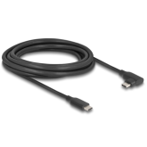 Cablu de date Delock 81195, USB-C male - USB-C male, 3m, Black