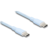 Cablu de date Delock 81233, USB-C male - USB-C male, 0.5m, Blue