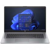 Laptop HP ProBook 470 G10, Intel Core i3-1315U, 17.3inch, RAM 8GB, HDD 1TB + SSD 256GB, Intel UHD Graphics, Windows 11 Pro, Asteroid Silver