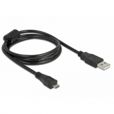 Cablu Delock 82299, USB-A - Micro USB-B, 1m, Black