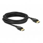 Cablu Delock 82425, DisplayPort male - DisplayPort male, 5m, Black