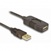 Cablu Delock 82446, USB 2.0 male - USB 2.0 female, 10m, Black