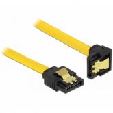 Cablu Delock 82474, SATA2 - SATA2, 0.3m, Yellow