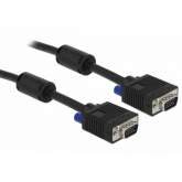 Cablu Delock 82556, VGA male - VGA male, 1m, Black