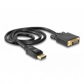 Cablu Delock 82590, DisplayPort male - DVI-D male, 1m, Black