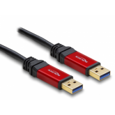 Cablu Delock 82746, USB 3.0 male - USB 3.0 male, 3m, Black