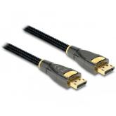 Cablu Delock 82773, DisplayPort male - DisplayPort male, 5m, Black-Anthracite
