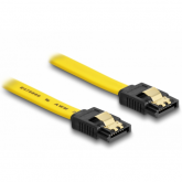 Cablu Delock 82805, SATA3 - SATA3, 0.30m, Yellow