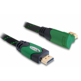 Cablu Delock 82954, HDMI male - HDMI male, 5m, Black-Gray
