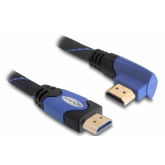 Cablu Delock 82958, HDMI male - HDMI male, 5m, Black-Blue
