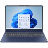 Laptop 2-in-1 Lenovo IdeaPad Flex 5 16ABR8, AMD Ryzen 7 7730U, 16inch Touch, RAM 16GB, SSD 1TB, Intel Iris Xe Graphics, Windows 11, Abyss Blue