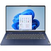 Laptop 2-in-1 Lenovo IdeaPad Flex 5 14IRU8, Intel Core i7-1355U, 14inch Touch, RAM 16GB, SSD 512GB, Intel Iris Xe Graphics, Windows 11, Abyss Blue