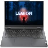 Laptop Lenovo Legion Slim 5 14APH8, AMD Ryzen 7 7840HS, 14.5inch, RAM 16GB, SSD 512GB, nVidia GeForce RTX 4060 8GB, No OS, Storm Grey