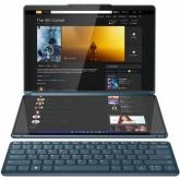 Laptop 2-in-1 Lenovo Yoga Book 9 13IRU8, Intel Core i7-1355U, 2x 13.3inch Touch, RAM 16GB, SSD 1TB, Intel Iris Xe Graphics, Windows 11 Pro, Tidal Teal
