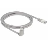 Patch Cord Delock 83516, SF/UTP, Cat5e, 2m, Gray