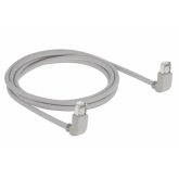 Patch Cord Delock 83523, S/FTP, Cat.6a, 2m, Gray