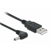 Cablu Delock 83577, USB-A male - DC, 1.5m, Black
