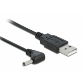 Cablu Delock 83577, USB-A male - DC, 1.5m, Black